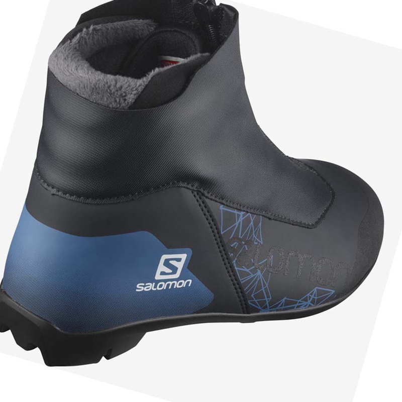 Botas De Ski Salomon VITANE PROLINK Feminino Pretas Azuis | 96542-JYLQ