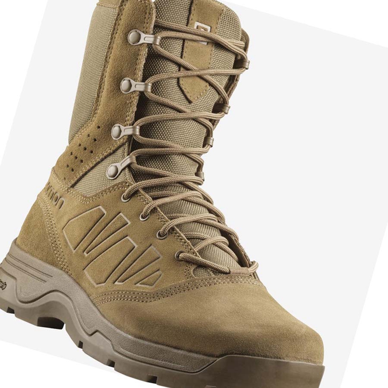 Botas Salomon GUARDIAN FORCES Feminino Marrom | 57983-HVPO