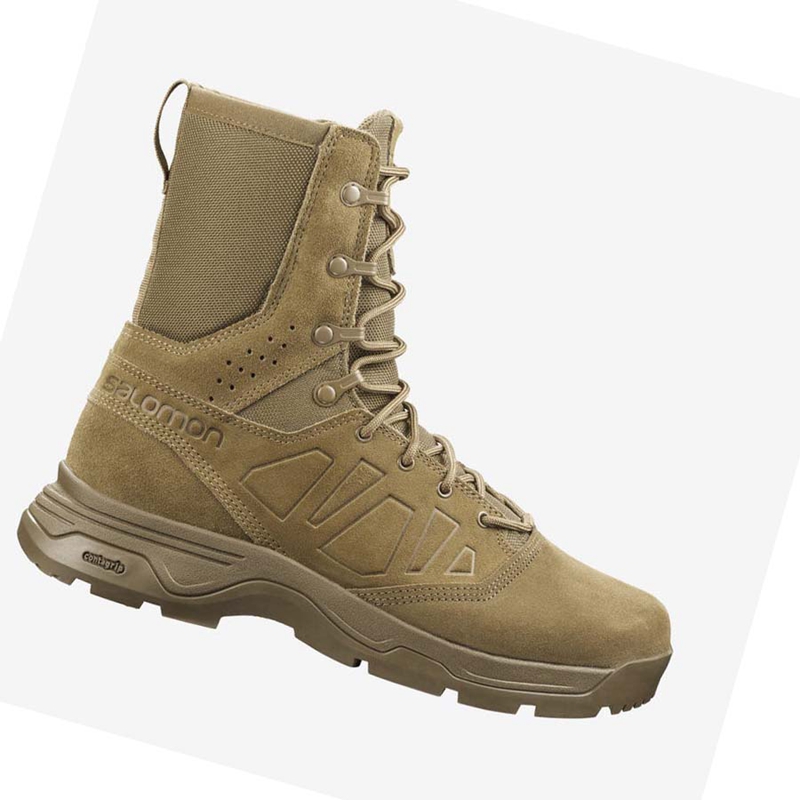 Botas Salomon GUARDIAN FORCES Feminino Marrom | 57983-HVPO