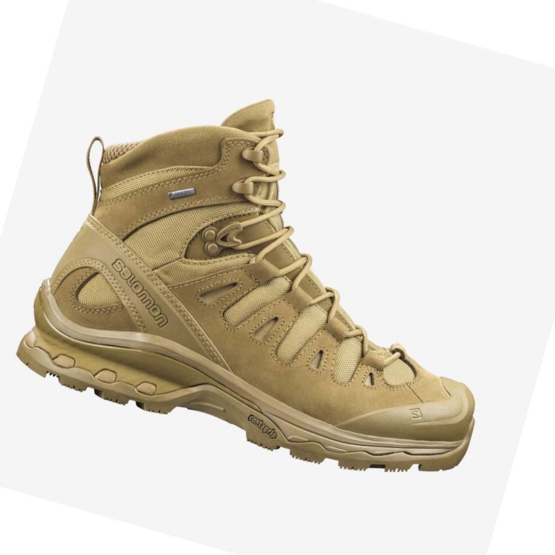 Botas Salomon QUEST 4D GORE-TEX FORCES 2 Feminino Marrom | 18376-LVMR