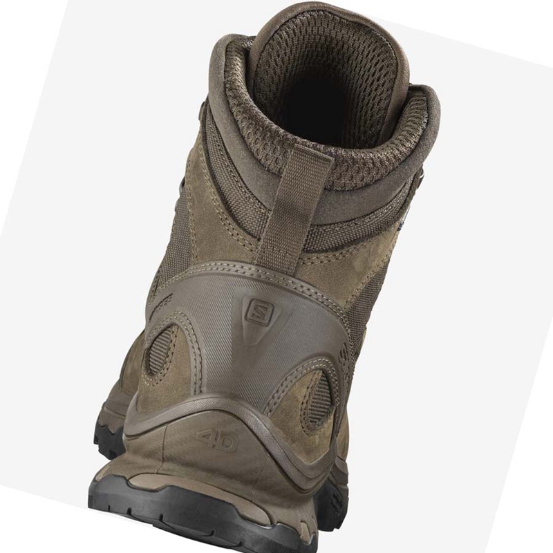 Botas Salomon QUEST 4D GORE-TEX FORCES 2 EN Feminino Marrom | 97153-HXGA