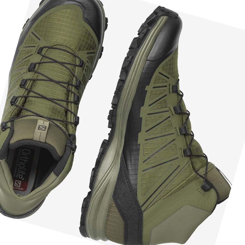 Botas Salomon SPEED ASSAULT FORCES Masculino Verde Oliva | 42380-OEIG