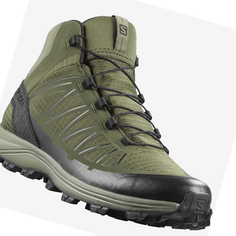 Botas Salomon SPEED ASSAULT FORCES Masculino Verde Oliva | 42380-OEIG