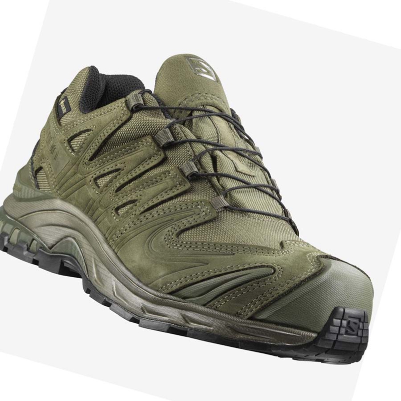 Botas Salomon XA FORCES GORE-TEX Masculino Verdes | 10578-HUPM