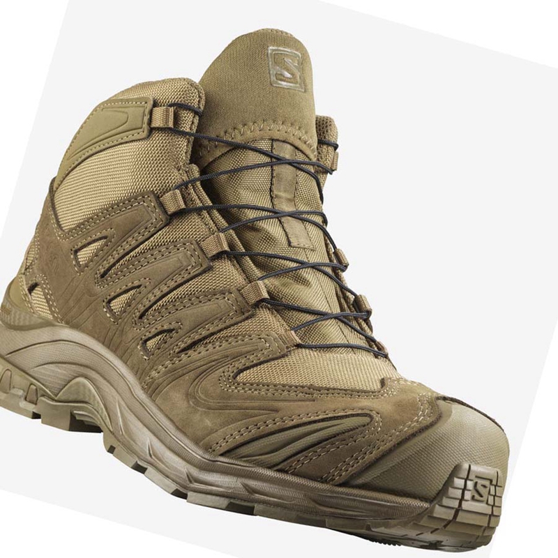 Botas Salomon XA FORCES MID Feminino Marrom | 36540-YJVD