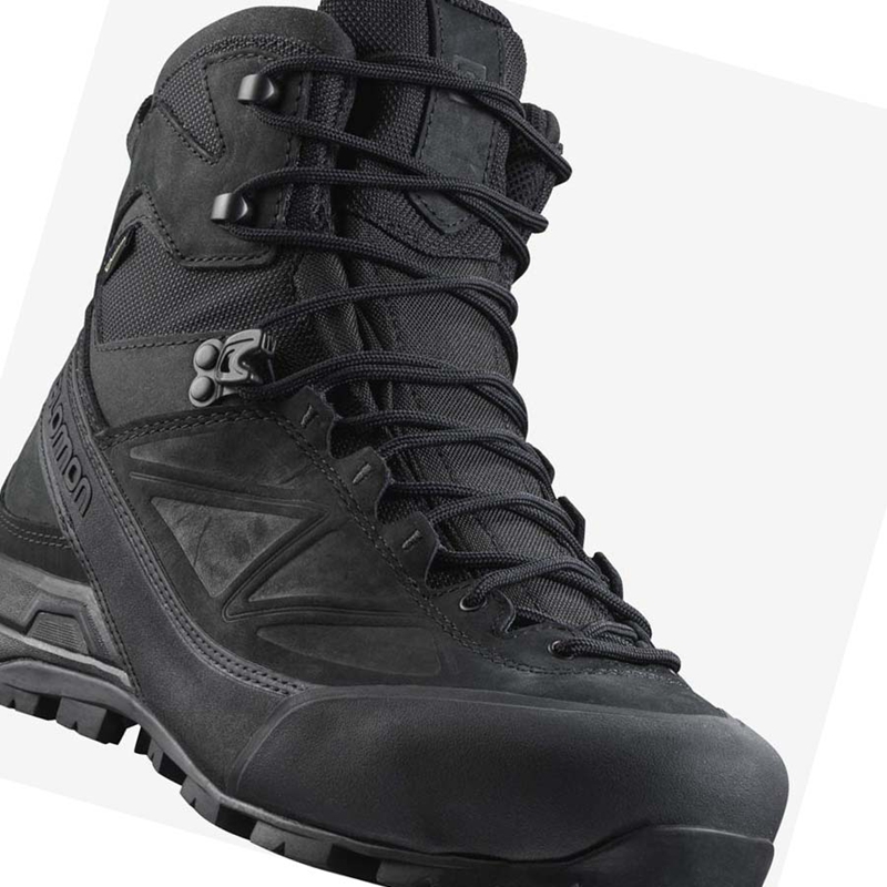 Botas Salomon X ALP GORE-TEX FORCES Feminino Pretas | 58314-YDLW