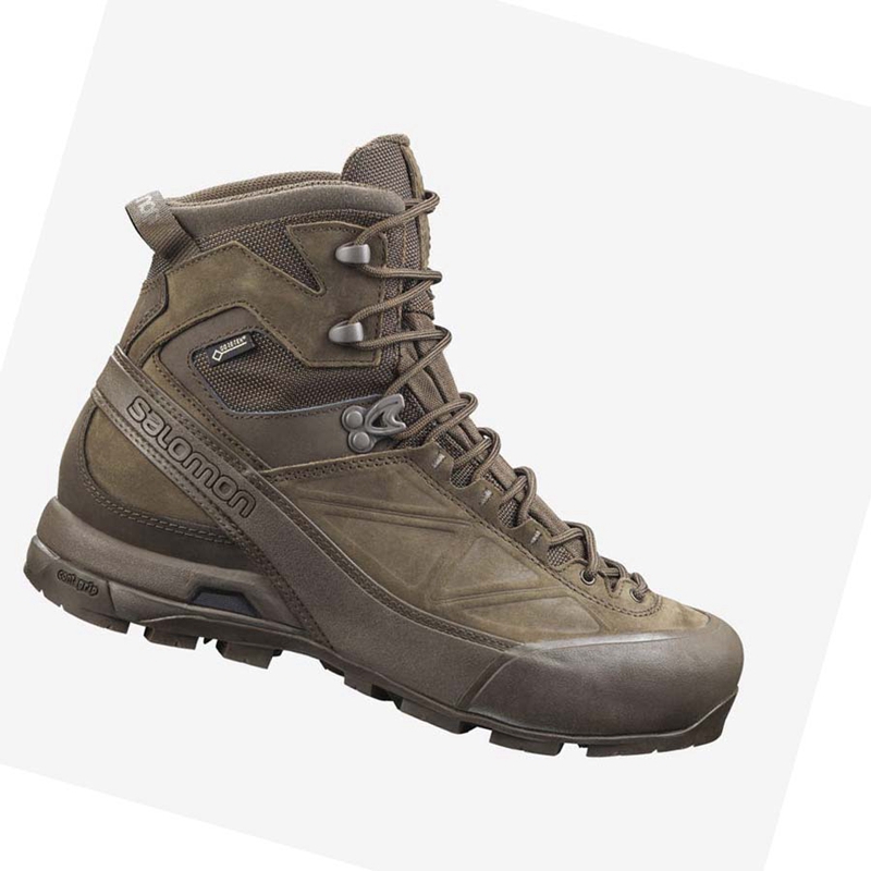 Botas Salomon X ALP GORE-TEX FORCES Feminino Marrom | 60831-CXQB