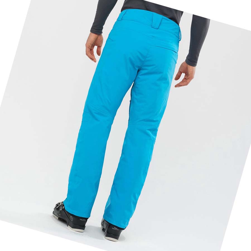 Calça De Esqui Salomon BRILLIANT Masculino Azuis | 04167-MIRF