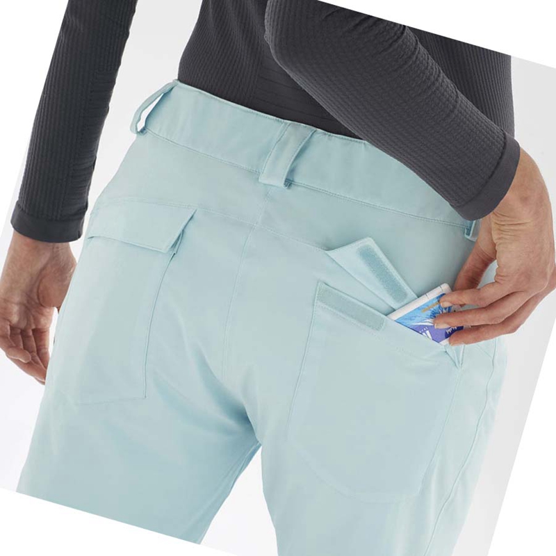 Calça De Esqui Salomon EDGE Feminino Menta | 95374-XCGV