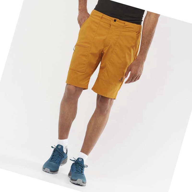 Calções Salomon OUTRACK Masculino Laranja | 95104-WOKN