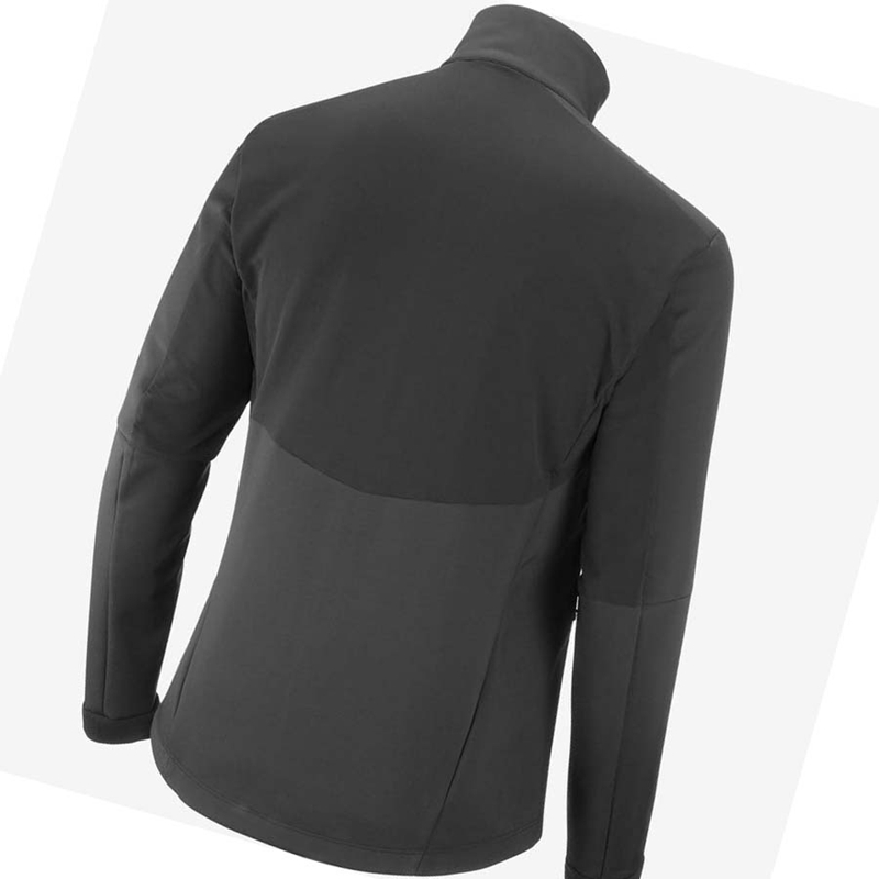 Casaco Salomon AGILE SOFTSHELL Masculino Pretas | 24786-QGWE