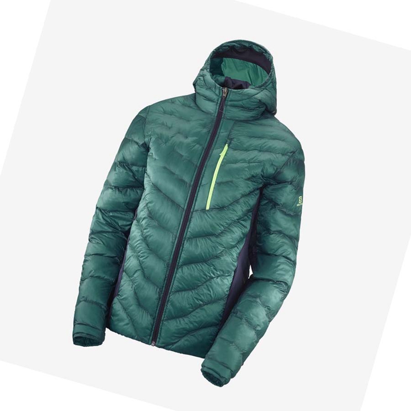 Casaco Salomon OUTPEAK PRIMALOFT INSULATED Feminino Verdes | 96350-AZPL