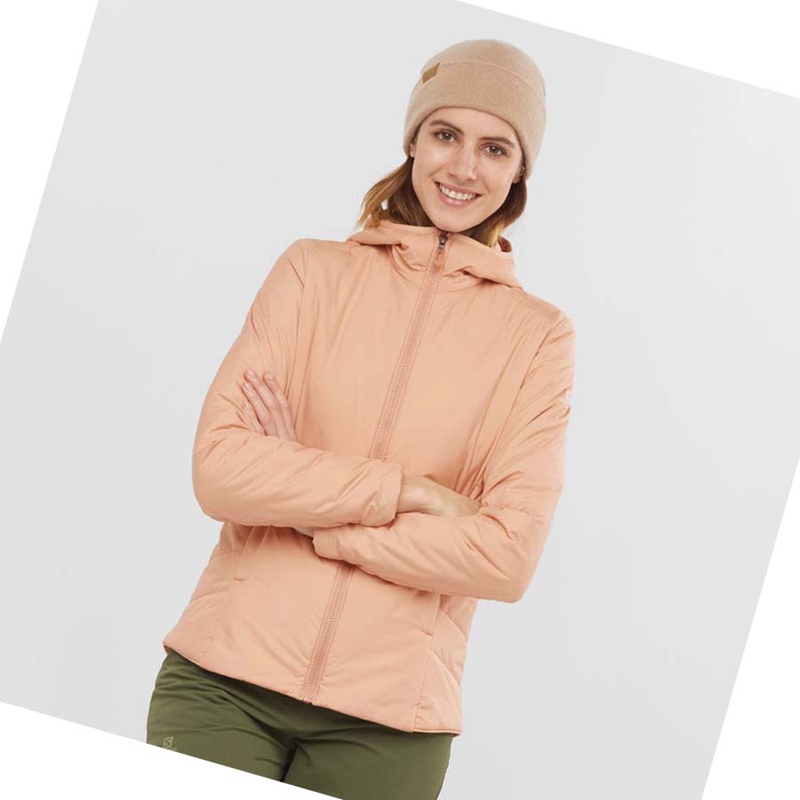 Casaco Salomon OUTRACK INSULATED Feminino Rosa | 13602-MPEW