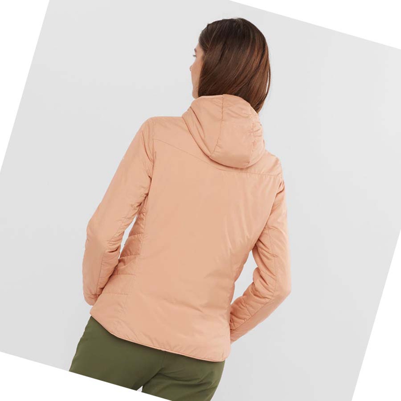 Casaco Salomon OUTRACK INSULATED Feminino Rosa | 13602-MPEW