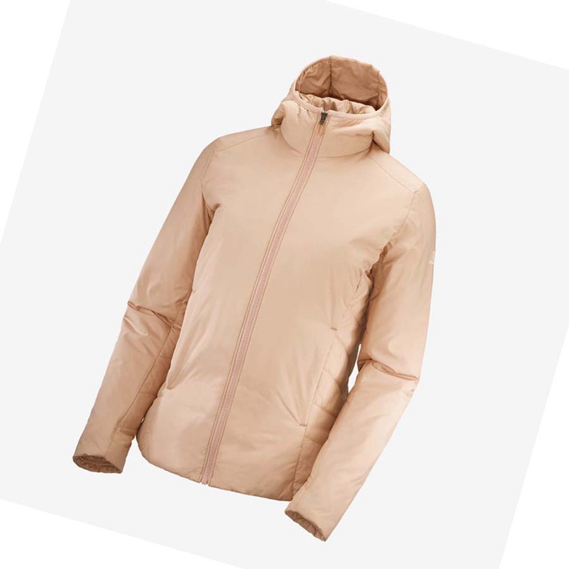 Casaco Salomon OUTRACK INSULATED Feminino Rosa | 13602-MPEW