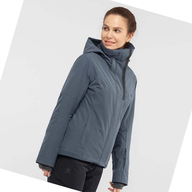 Casaco Salomon SPEED INSULATED Feminino Prateadas | 70194-TORP