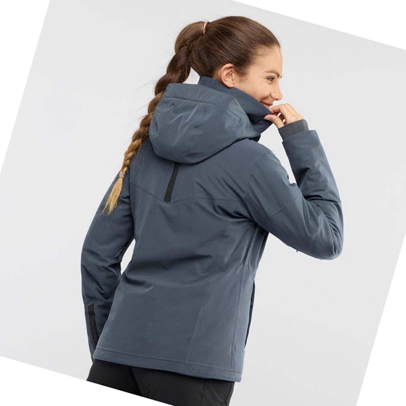 Casaco Salomon SPEED INSULATED Feminino Prateadas | 70194-TORP