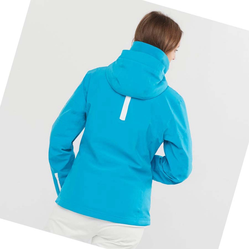 Casaco Salomon SPEED INSULATED Feminino Azuis | 83967-UMCL