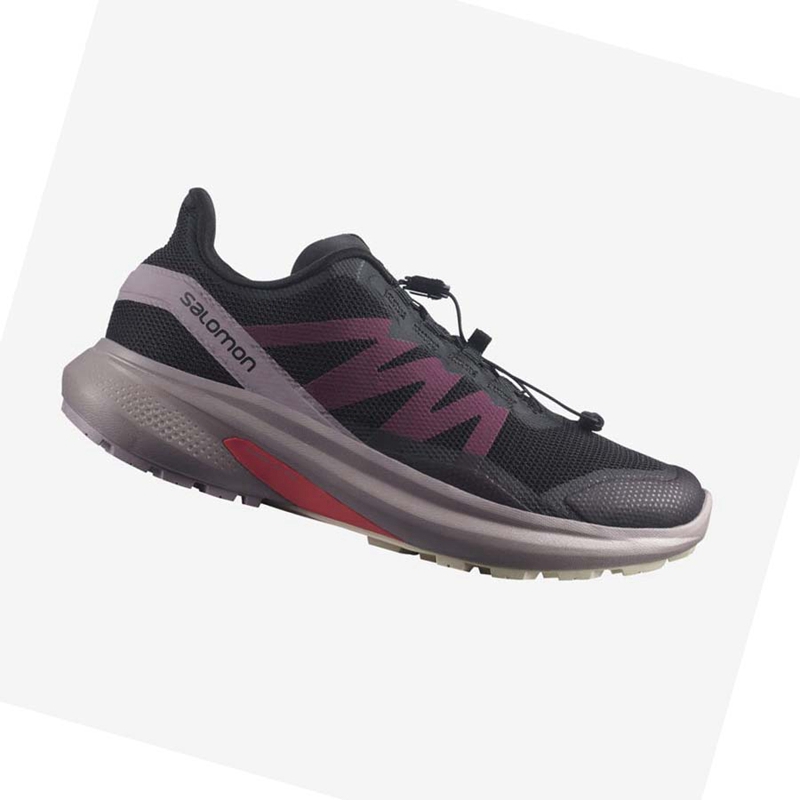 Sapatilhas Trail Running Salomon HYPULSE Trilha Feminino Pretas | 05374-PJSC