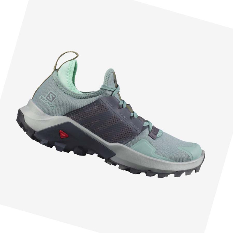 Sapatilhas Trail Running Salomon MADCROSS Feminino Turquesa | 04526-ZBHW