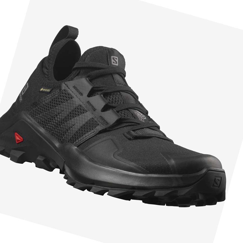 Sapatilhas Trail Running Salomon MADCROSS GORE-TEX Masculino Pretas | 79156-CFYK