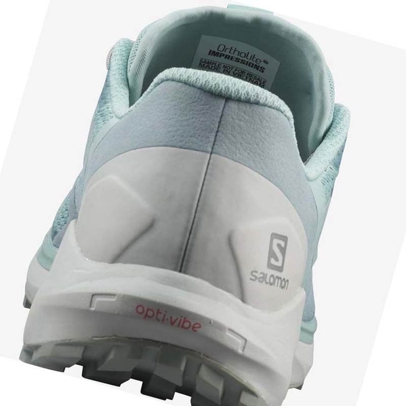 Sapatilhas Trail Running Salomon SENSE RIDE 4 Feminino Menta | 36519-OBYM