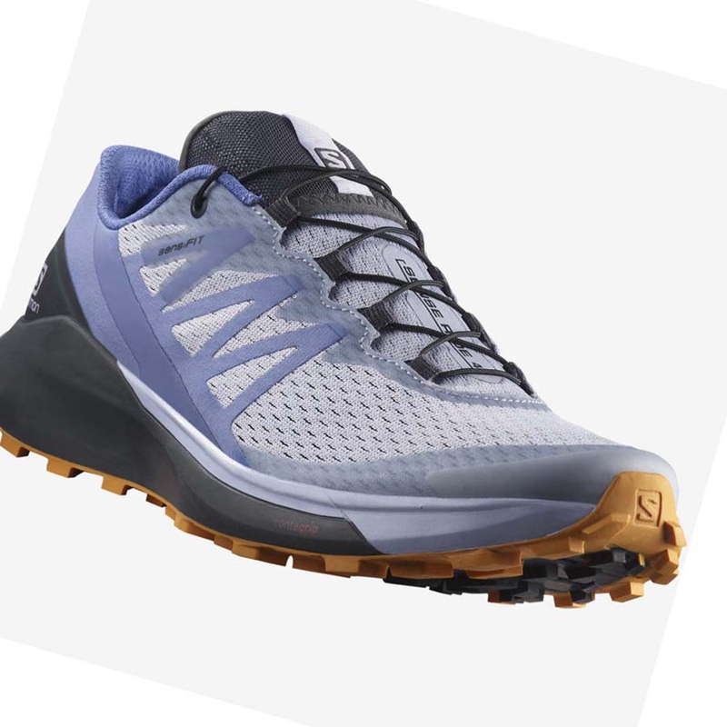 Sapatilhas Trail Running Salomon SENSE RIDE 4 Feminino Azuis | 59273-NTPY