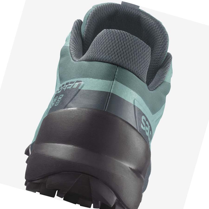 Sapatilhas Trail Running Salomon SPEEDCROSS 5 Feminino Verdes | 51708-CQXS