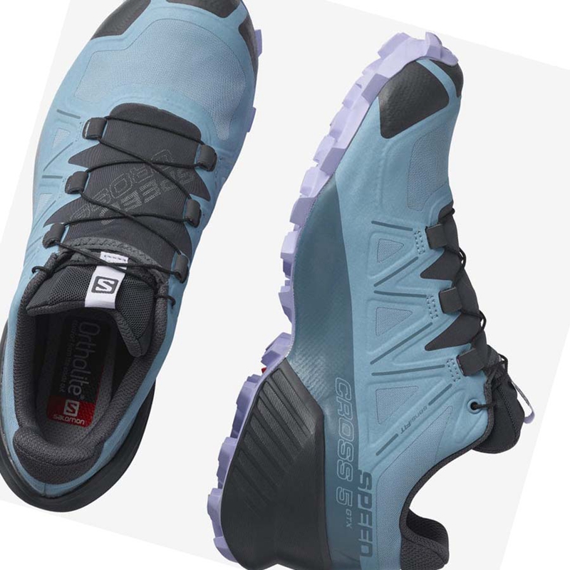 Sapatilhas Trail Running Salomon SPEEDCROSS 5 GORE-TEX Feminino Marrom | 89571-WKRN