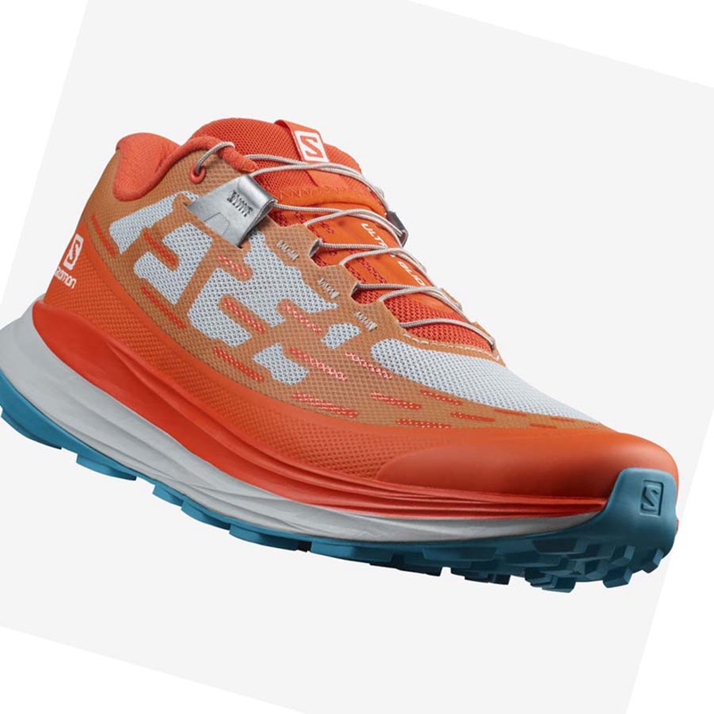 Sapatilhas Trail Running Salomon ULTRA GLIDE Masculino Laranja | 71234-AWJM