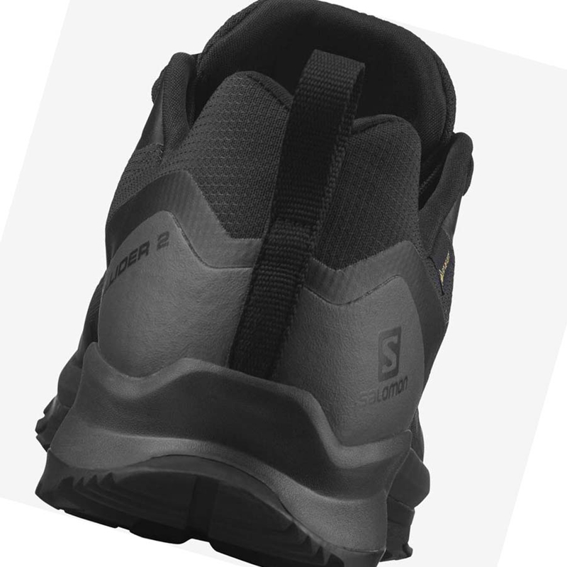 Sapatilhas Trail Running Salomon XA COLLIDER 2 GORE-TEX Masculino Pretas | 09621-SCQX