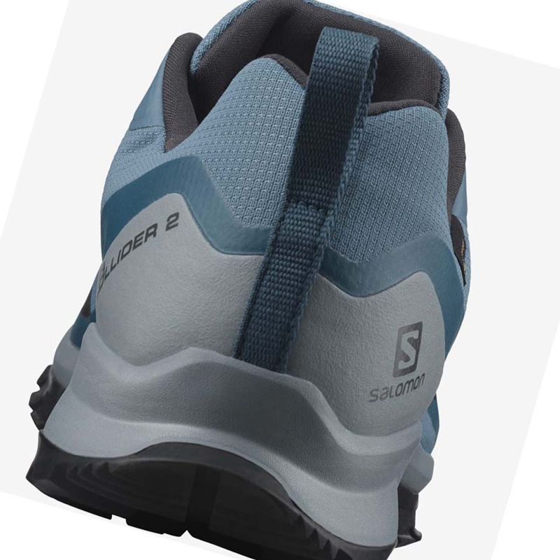 Sapatilhas Trail Running Salomon XA COLLIDER 2 GORE-TEX Masculino Azuis | 42150-BGZE