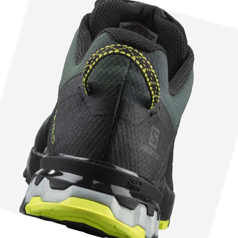 Sapatilhas Trail Running Salomon XA WILD GORE-TEX Masculino Pretas Verde Oliva | 48192-CUWB