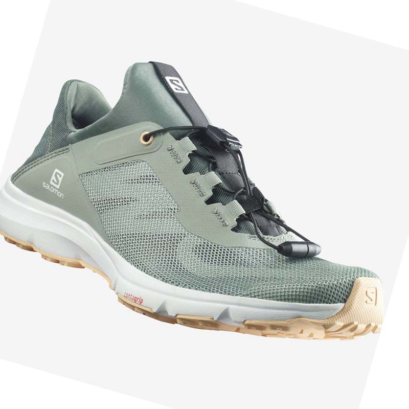 Sapatos Agua Salomon AMPHIB BOLD 2 Feminino Verde Oliva | 12470-CDMY