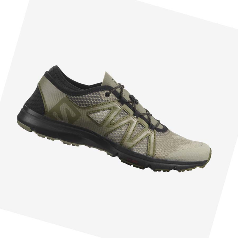 Sapatos Agua Salomon CROSSAMPHIBIAN SWIFT 2 Masculino Verde Oliva | 29071-KQZE