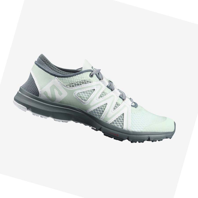 Sapatos Agua Salomon CROSSAMPHIBIAN SWIFT 2 Feminino Menta | 48796-JGXN