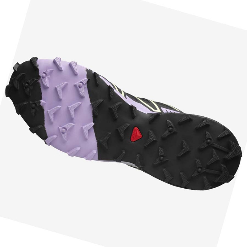 Tenis Salomon SPEEDCROSS 3 Feminino Pretas Roxo | 29150-WNEL