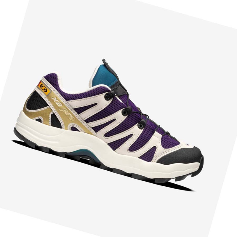 Tenis Salomon XA PRO 1 Feminino Roxo Azuis | 01729-CZJS