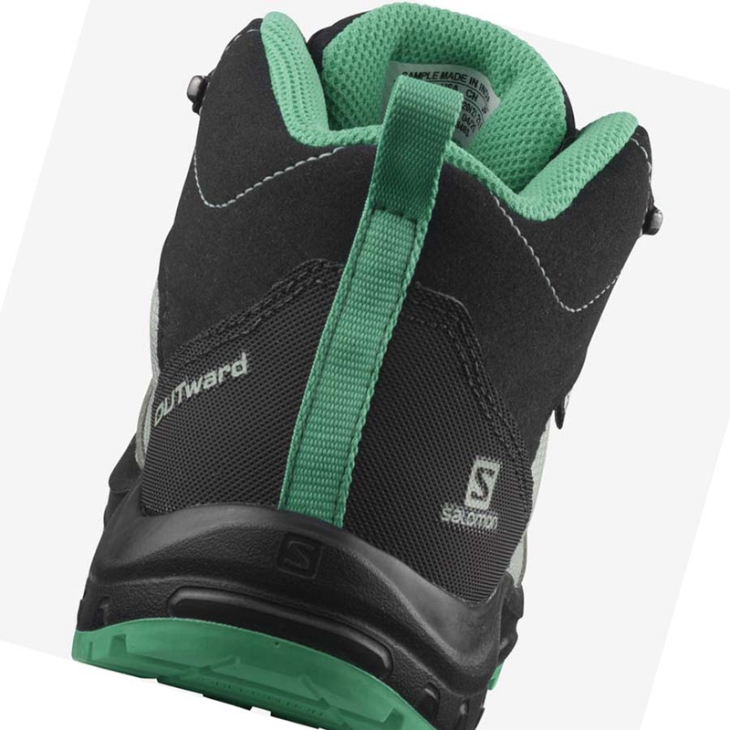 Tênis De Caminhada Salomon OUTWARD CLIMASALOMON™ WATERPROOF Criança Menta | 92308-MUWC