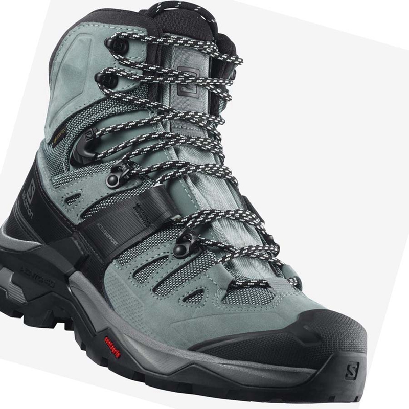 Tênis De Caminhada Salomon WoQUEST 4 GORE-TEX Feminino Azuis | 84310-EBAY