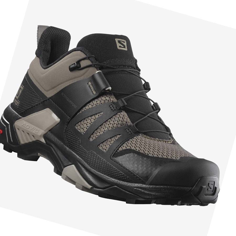 Tênis De Caminhada Salomon X ULTRA 4 Masculino Pretas | 41502-LGBF