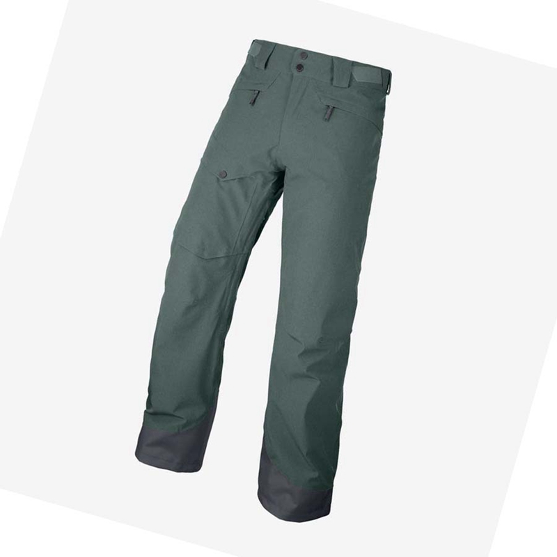 Calça De Esqui Salomon UNTRACKED Masculino Verde Oliva | 74056-SFRY