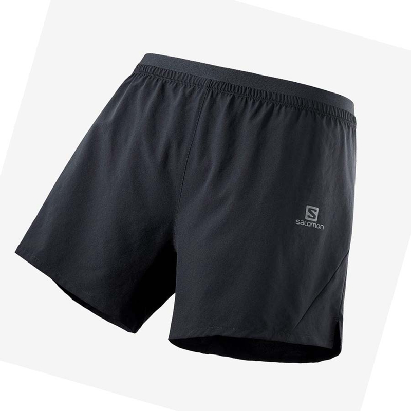 Calções Salomon CROSS 5'' Masculino Pretas | 08235-QMDR