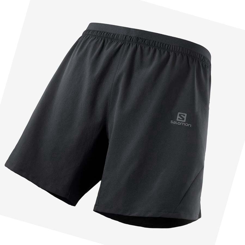 Calções Salomon CROSS 7'' NO LINER Masculino Pretas | 83946-AWGF