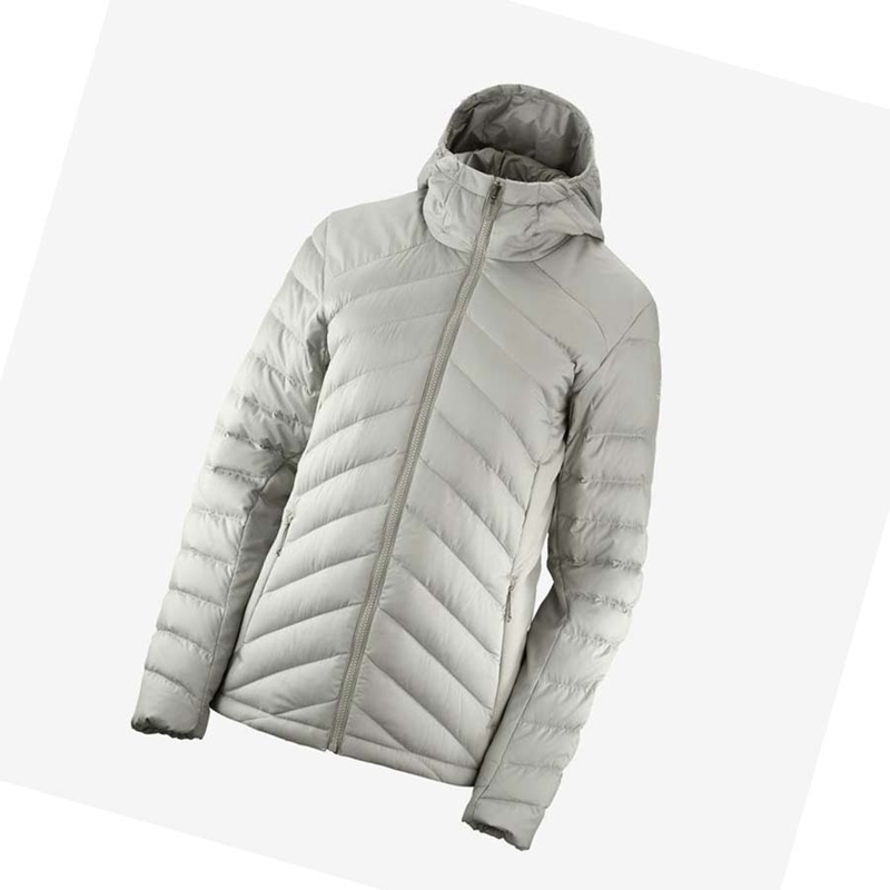 Casaco Salomon ESSENTIAL XWARM DOWN INSULATED Feminino Branco | 45102-JKDU