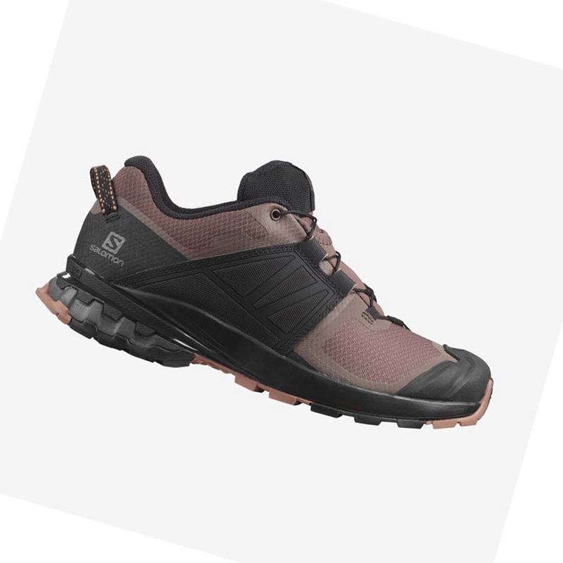 Sapatilhas Trail Running Salomon XA WILD Feminino Pretas | 73469-URZY