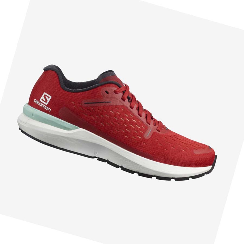 Sapatilhas de Corrida Salomon SONIC 4 Balance Masculino Vermelhas | 95863-KYJZ