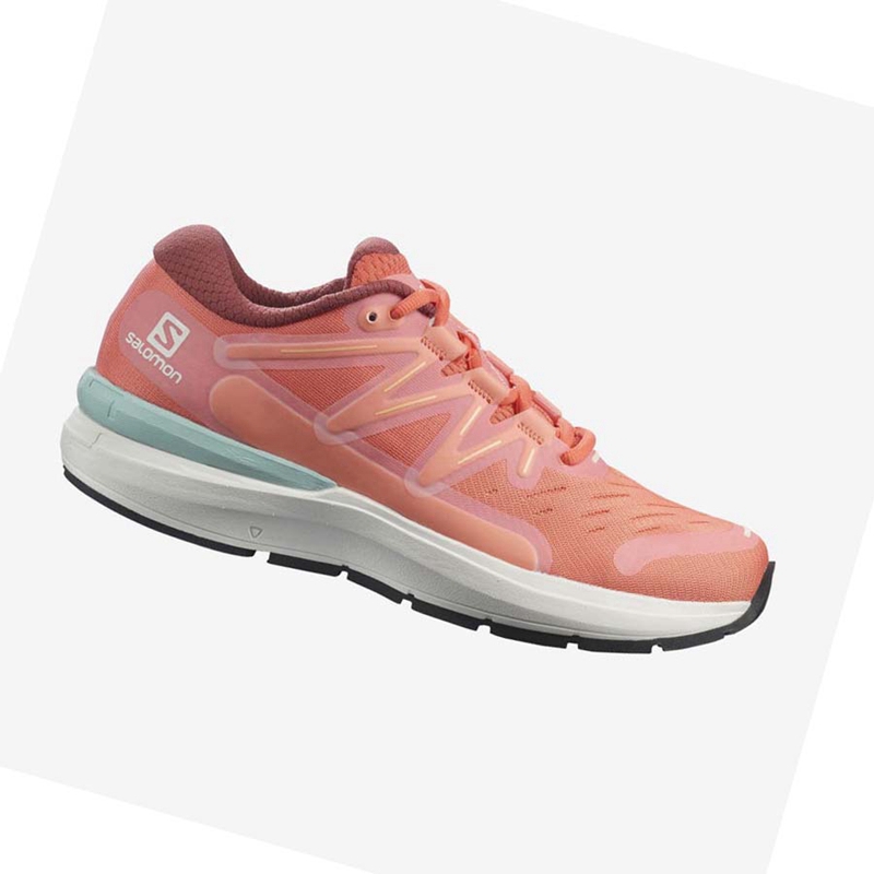 Sapatilhas de Corrida Salomon SONIC 4 Feminino Rosa | 28369-UKNS