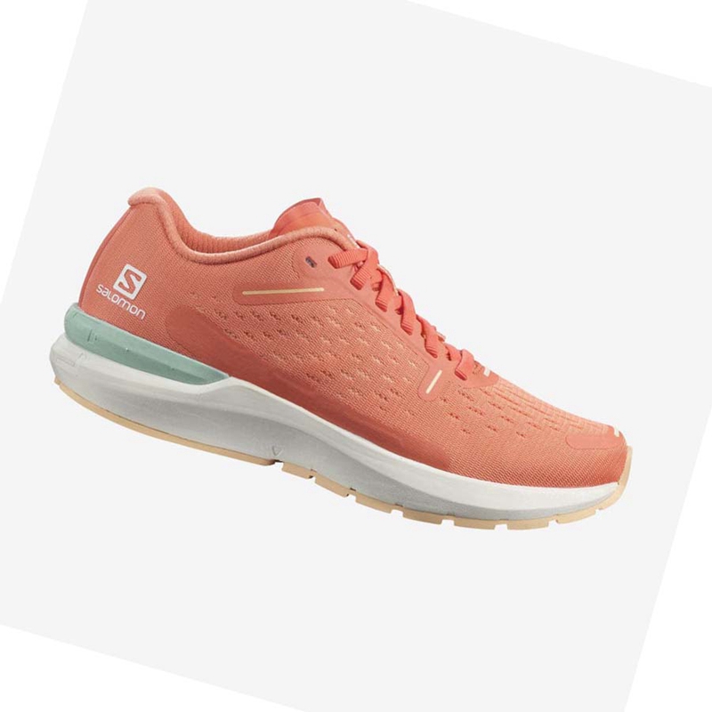 Sapatilhas de Corrida Salomon SONIC 4 Feminino Laranja | 34921-JRKB