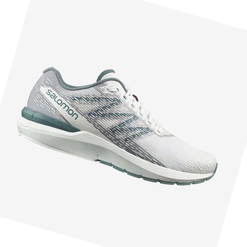 Sapatilhas de Corrida Salomon SONIC 5 BALANCE Masculino Branco | 61937-XPKQ